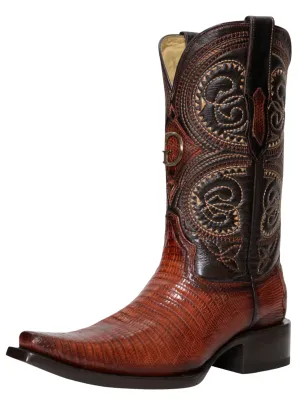 Botas Vaqueras Exoticas de Lizard Original para Hombre 'El General' - ID: 45074