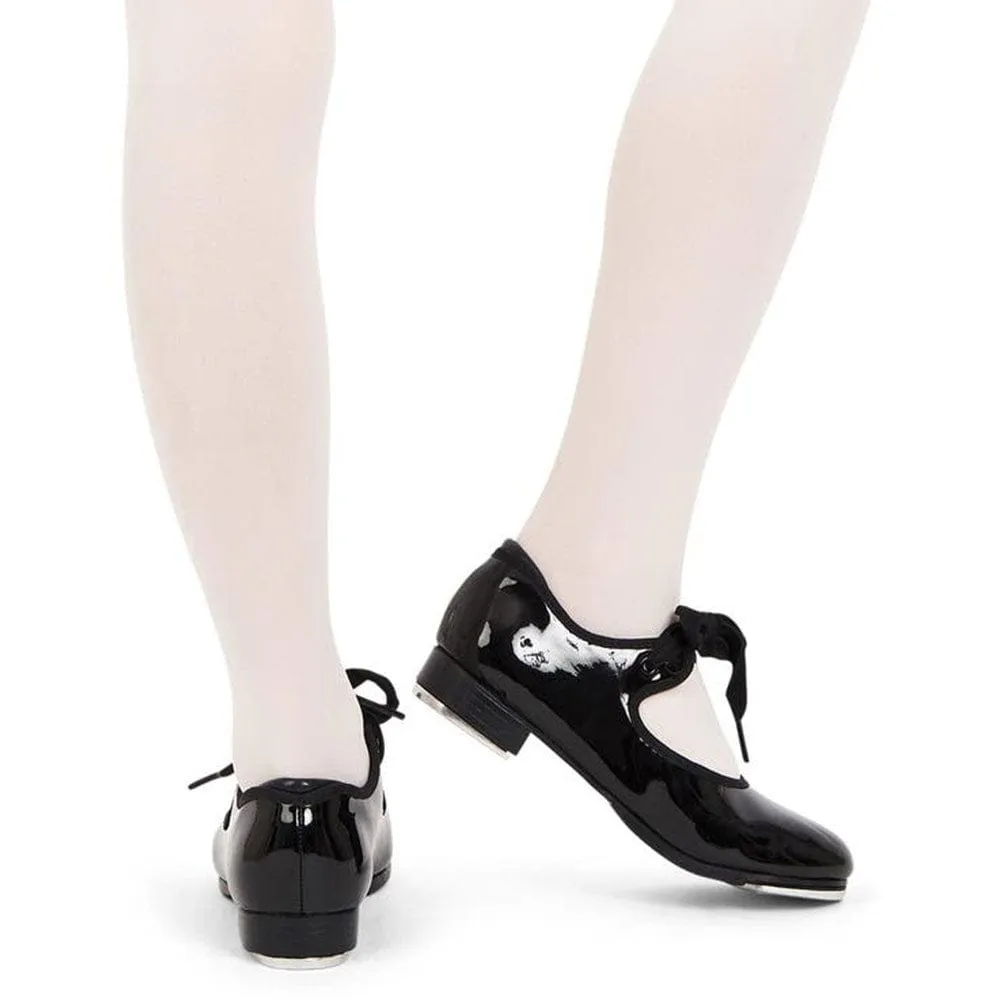 Capezio 356C Child Shuffle Tap Shoe - Black Patent