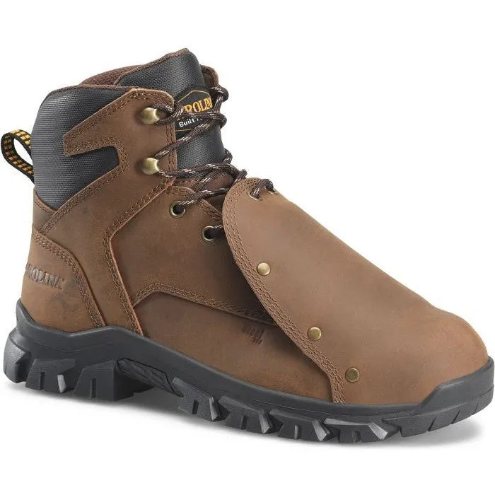 Carolina Men's Gruntz 6" Steel Toe External Metguard Work Boot -Brown- CA3595