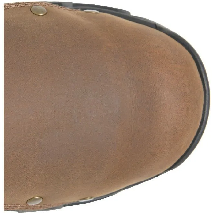 Carolina Men's Gruntz 6" Steel Toe External Metguard Work Boot -Brown- CA3595