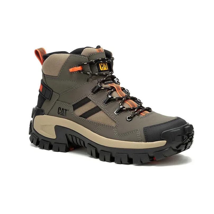 Caterpillar INVADER ASTM F2413-18 P91666 Mid Vent Bungee Cord Composite Toe Work Boot