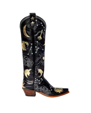 Celeste Black Boot