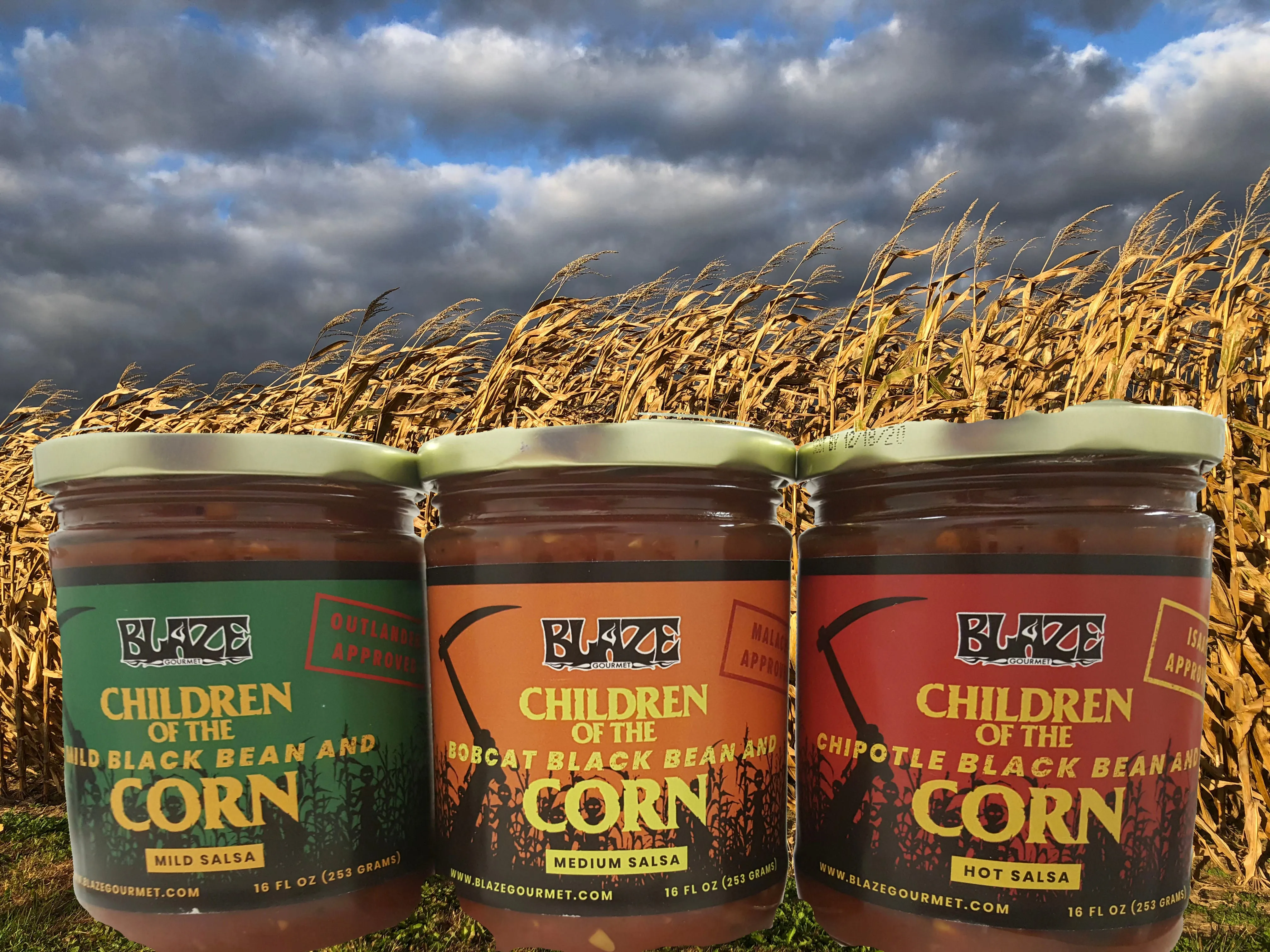 Children of the 'Black Bean & Corn' Salsa - 3 Pack!