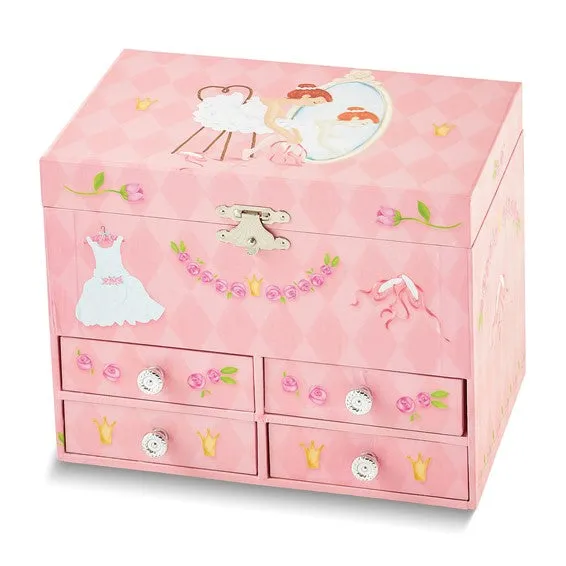 Children's Ballerina Musical Jewelry Box