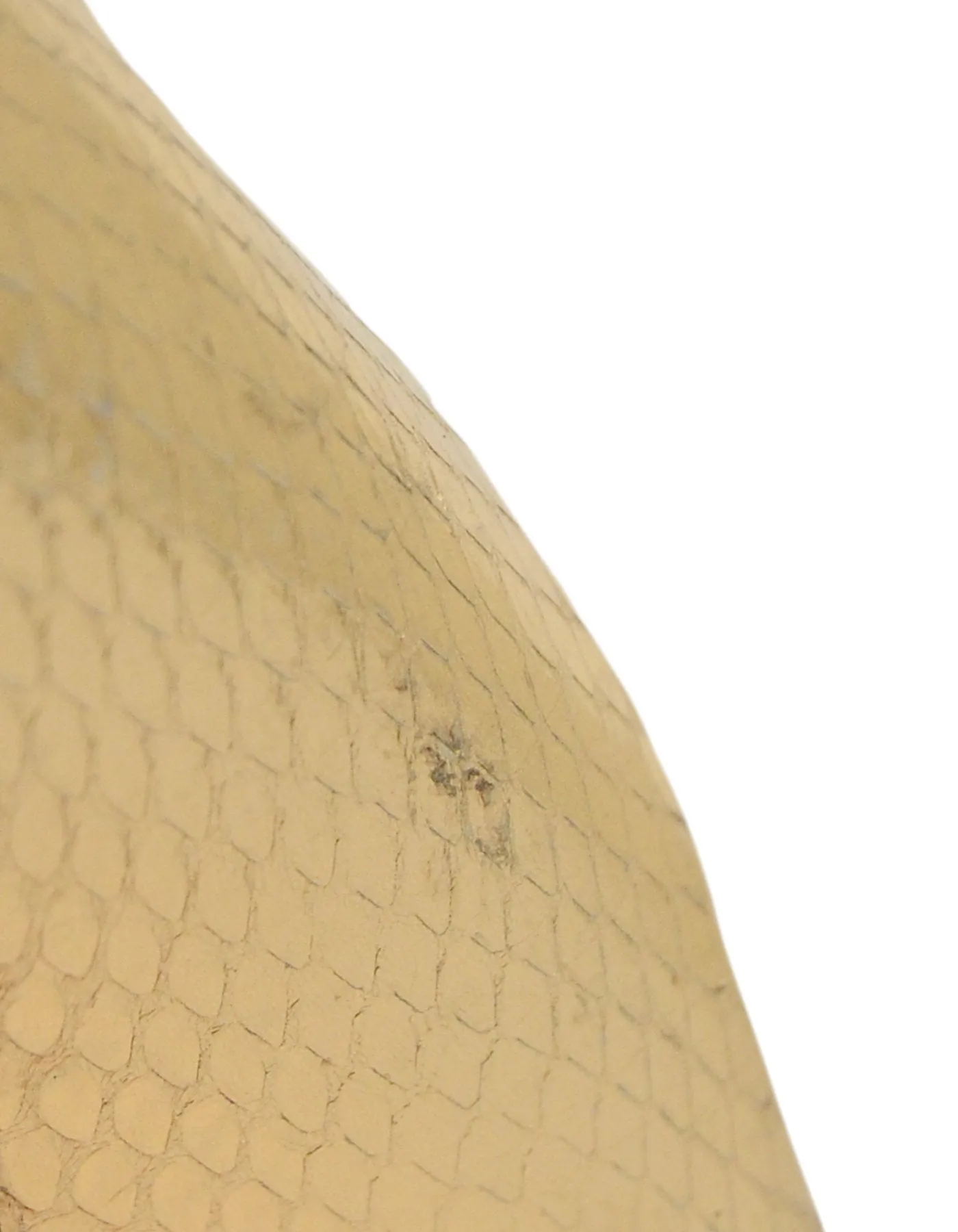 Christian Louboutin Gold Python Metal Nodo Pigalle Pumps sz 38