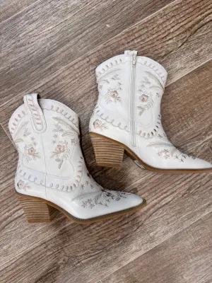 Corky's: Let's Go Girls Bootie - Ivory