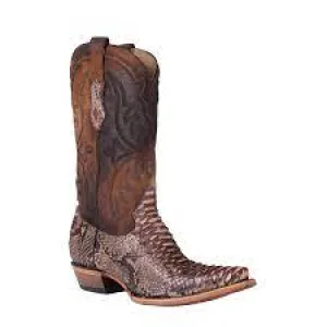Corral Men's Python & Lamb Brown Western Boots A4452