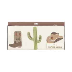 Cowboy Icon Banner
