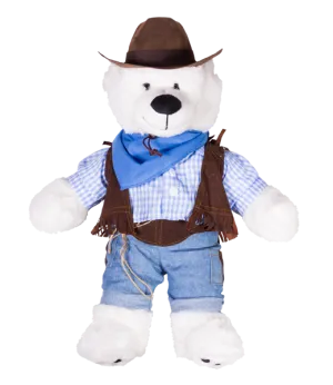 Cowboy W/ Brown Cowboy Hat Outfit