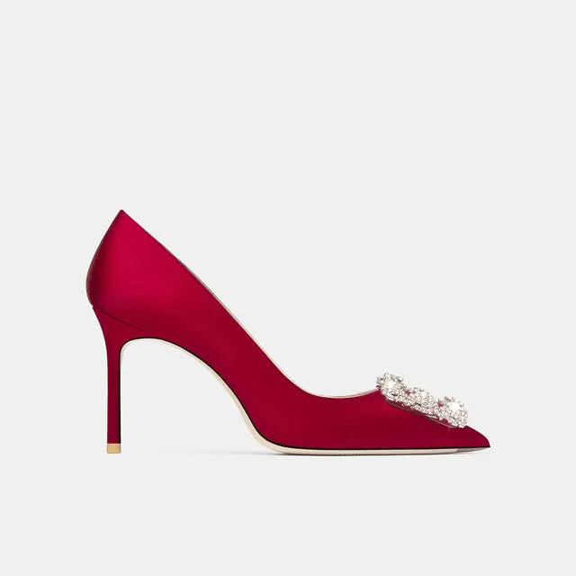 Crystal Women High Heel Wedding Shoes