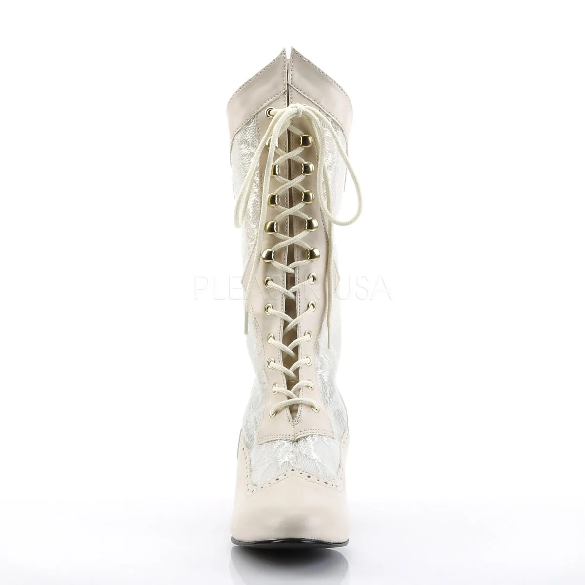 DAME-115  Ivory Pu-Lace