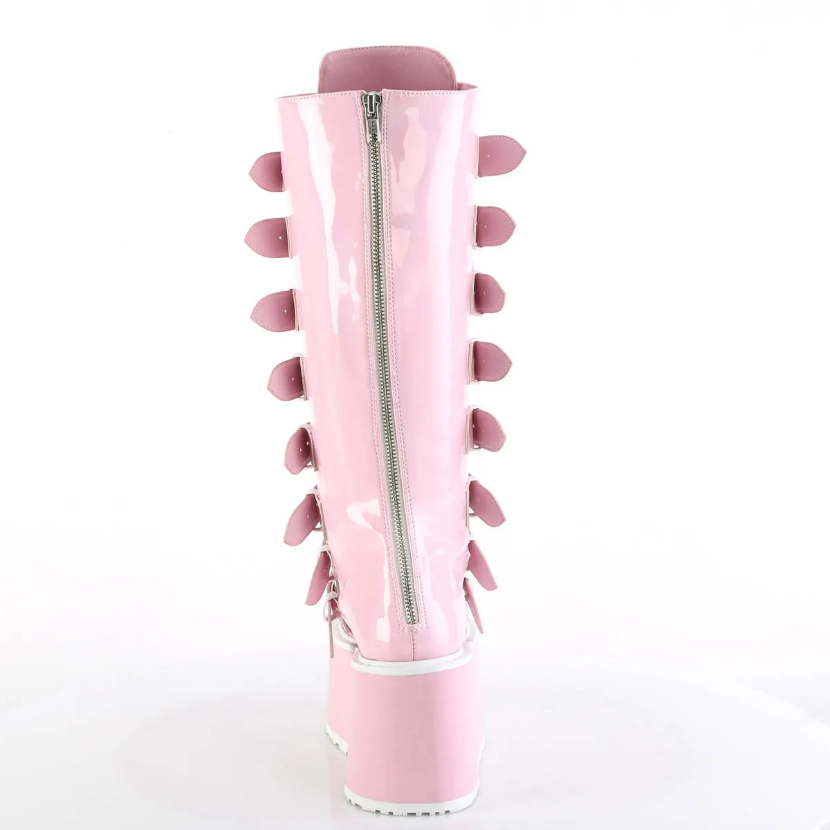 DAMNED-318  Baby Pink Holo Patent