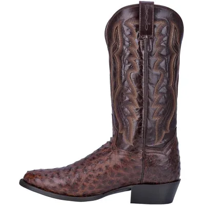 Dan Post - PERSHING FULL QUILL OSTRICH BOOT DP3016