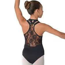 Danz N Motion Double Strap Lace Back Leotard