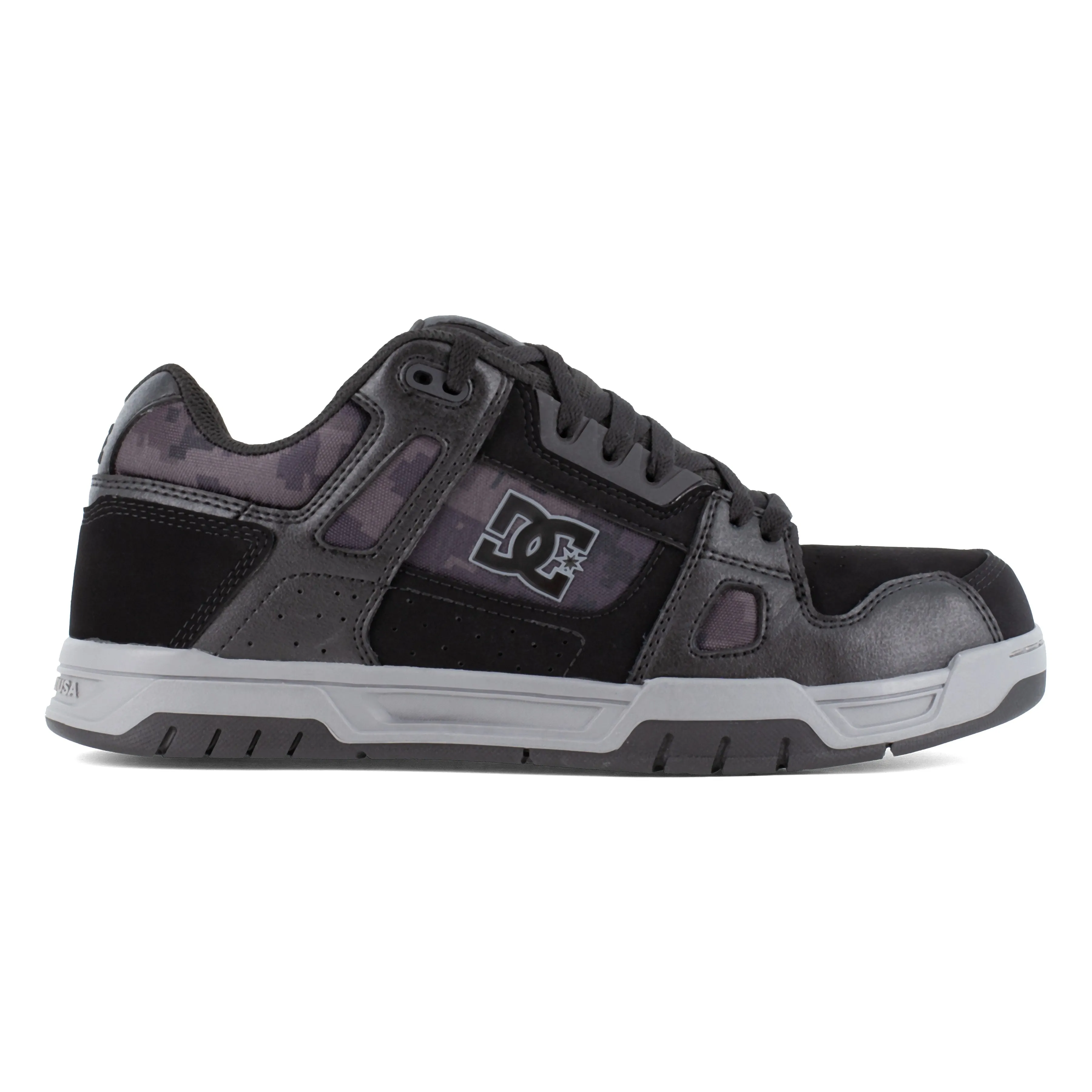 DC Men's Stag Composite Toe Slip Resist Work Shoe - Camo - DC60501