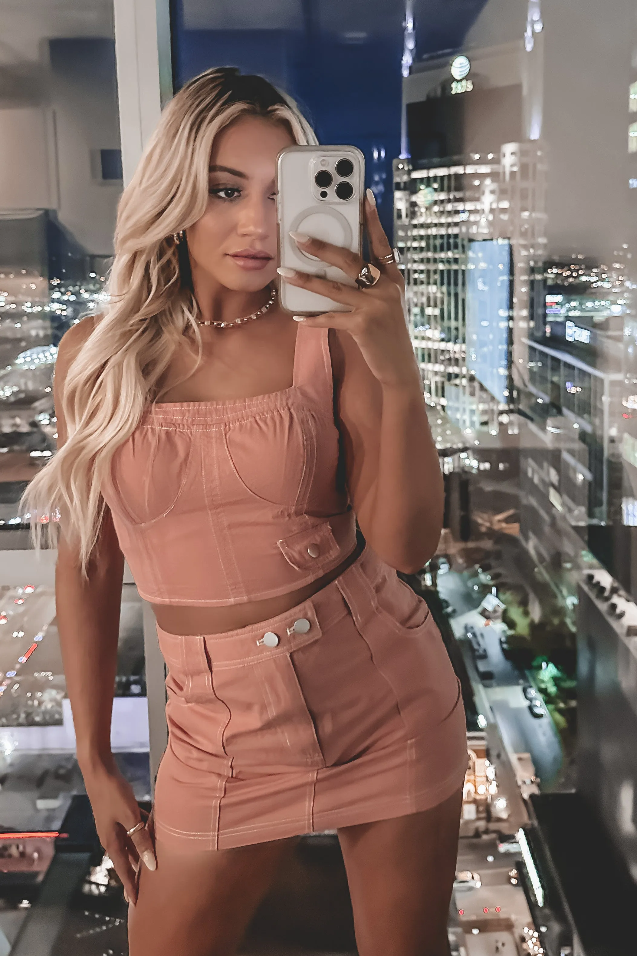 DEAL She Is Such A Trendsetter Utility Crop Top