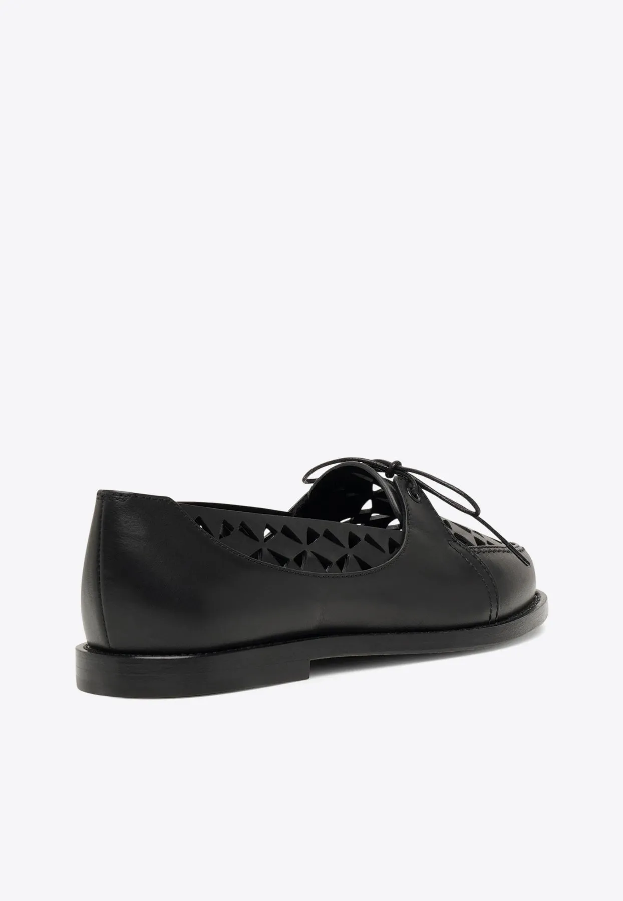Delirium Laser Cut Leather Loafers