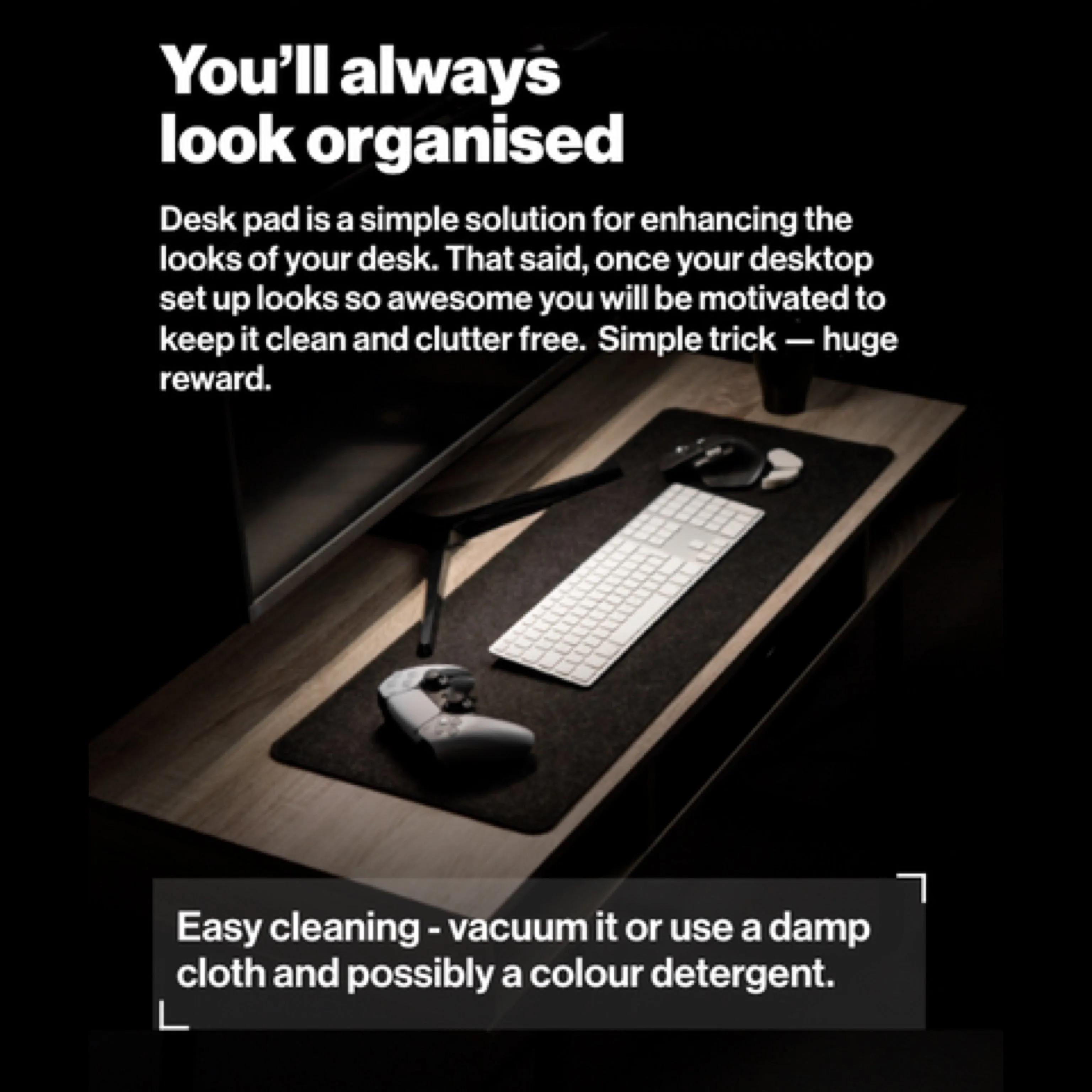 Deltahub Minimalistic Desk Pad