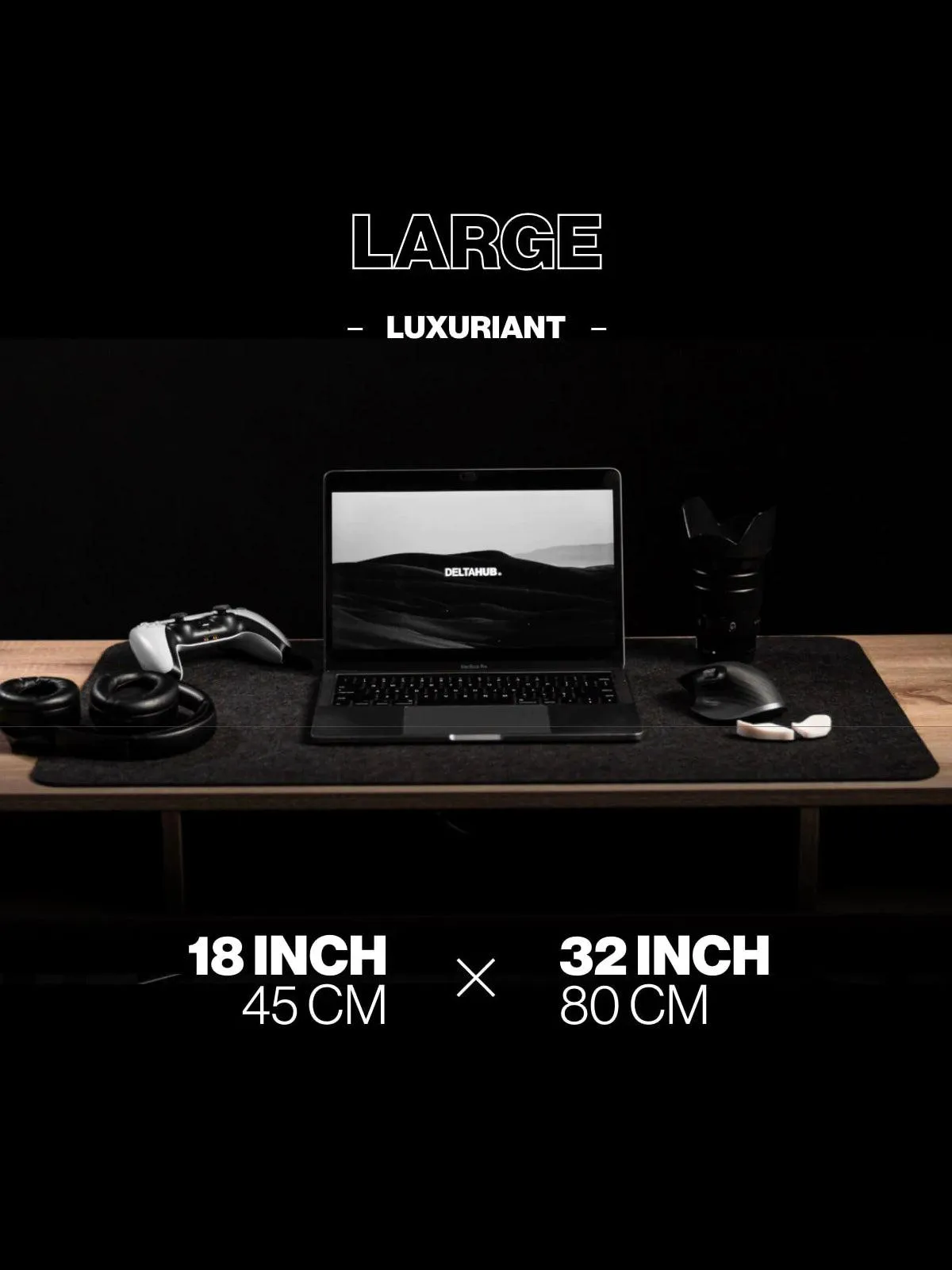 Deltahub Minimalistic Desk Pad