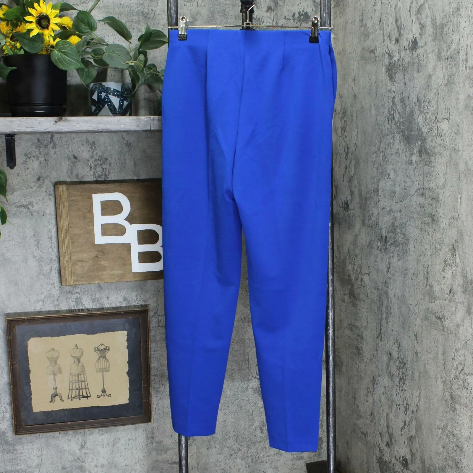 Dennis Basso Women's Luxe Crepe Pull-On Straight Leg Dress Pants