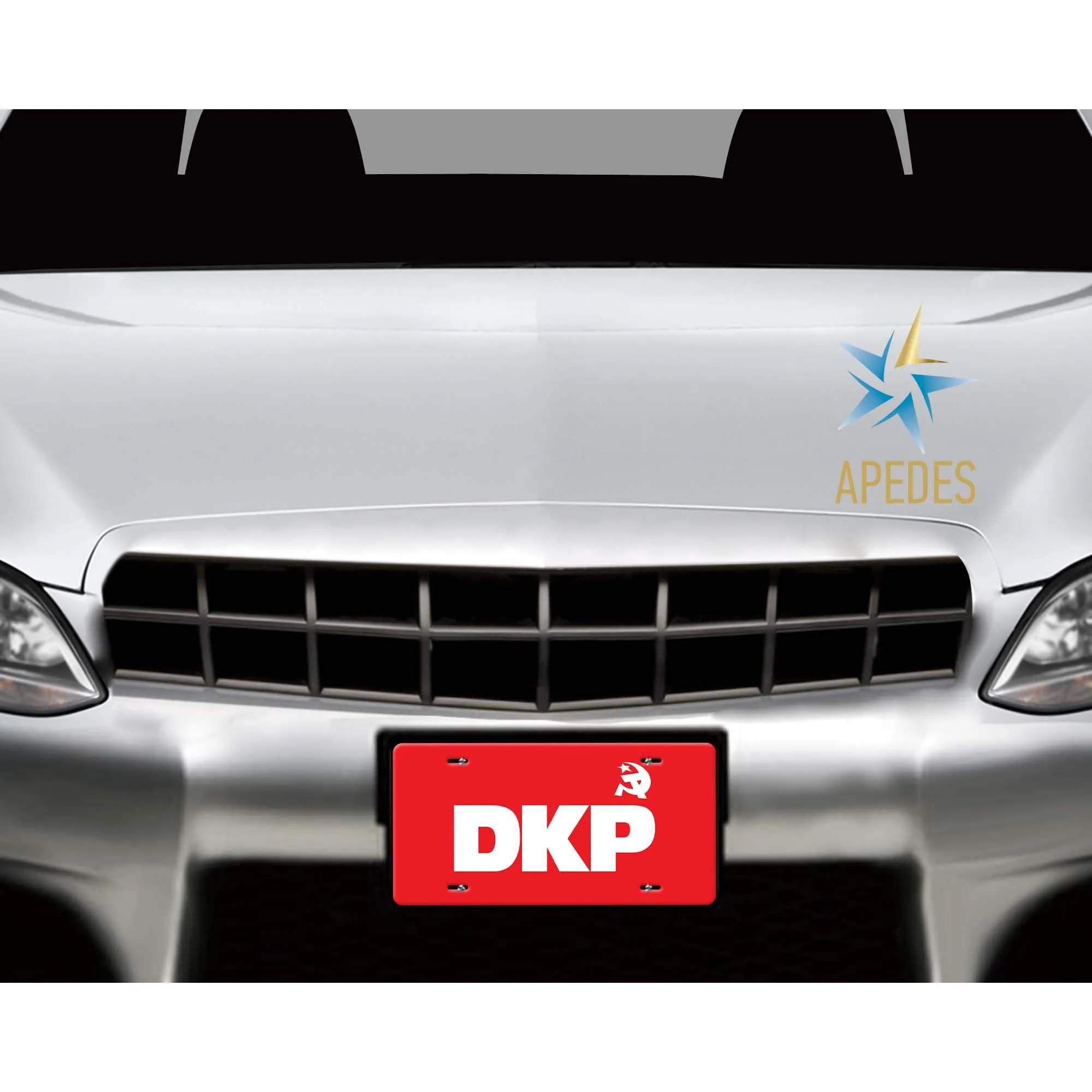 Deutsche Kommunistische Partei Decorative License Plate