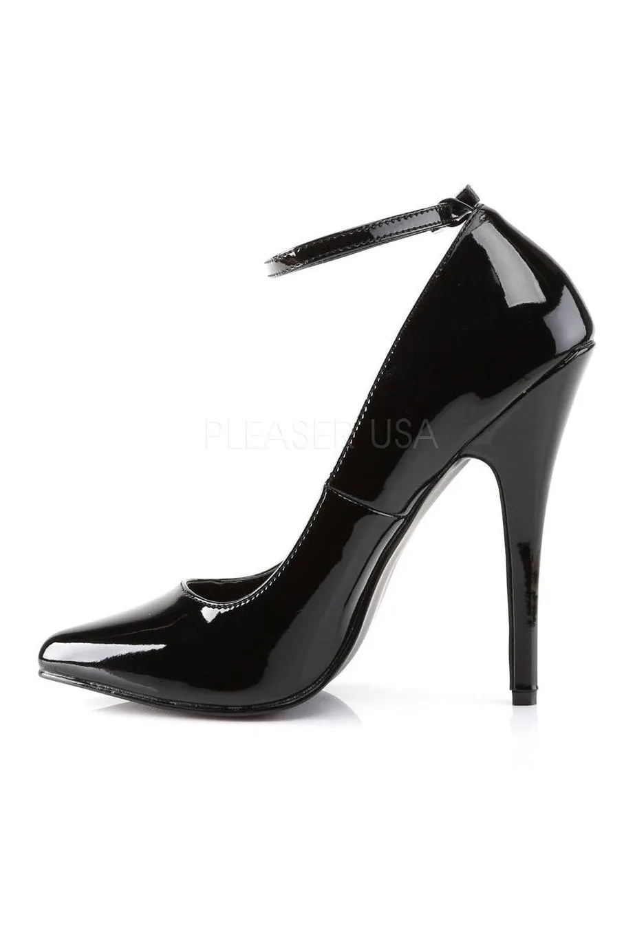 DOMINA-431 Pump  | Black Patent