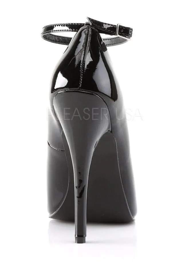 DOMINA-431 Pump  | Black Patent
