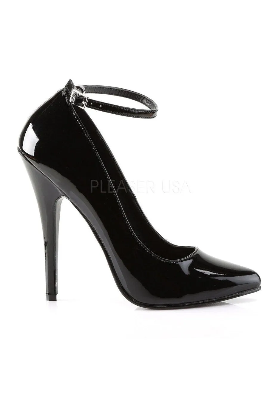 DOMINA-431 Pump  | Black Patent