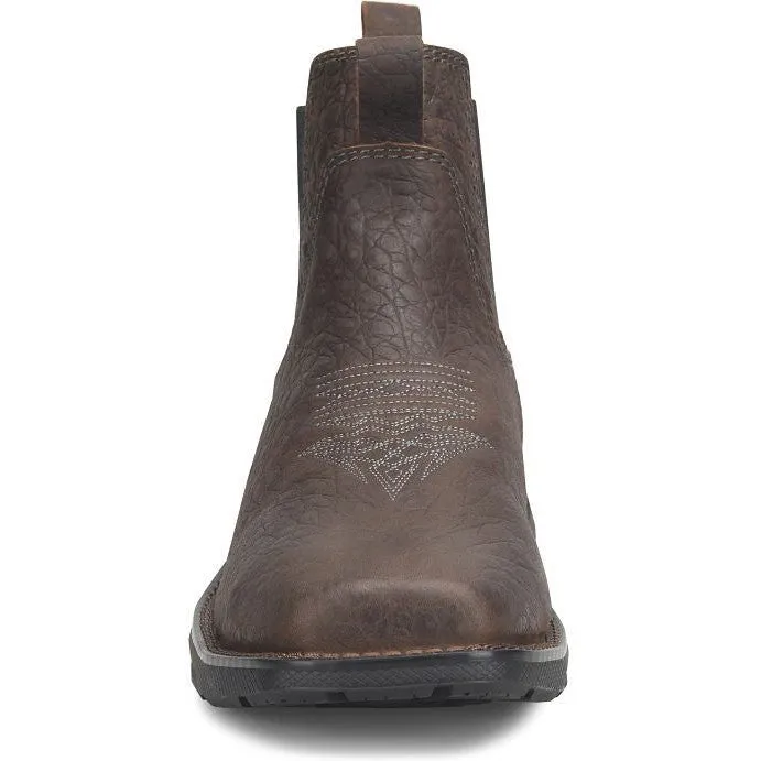 Double H Men's Phantom Rider Arbiter 6" Composite Toe Western Romeo Work Boot -Brown- PH5015