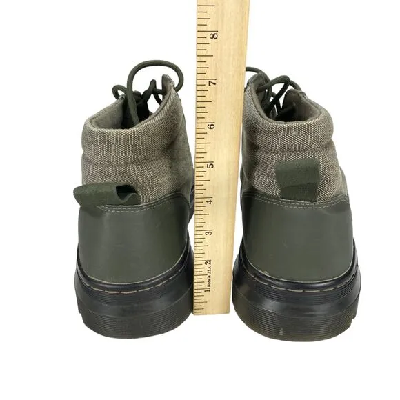 Dr. Martens BONNY II Ankle Boots Men's 12 Olive Green Comfort Lace Up 24059355