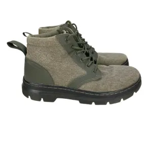 Dr. Martens BONNY II Ankle Boots Men's 12 Olive Green Comfort Lace Up 24059355