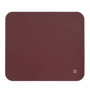 DUDU Soft leather mouse mat, thin, design, 25x22 cm, non -slip, desk mouse, colored