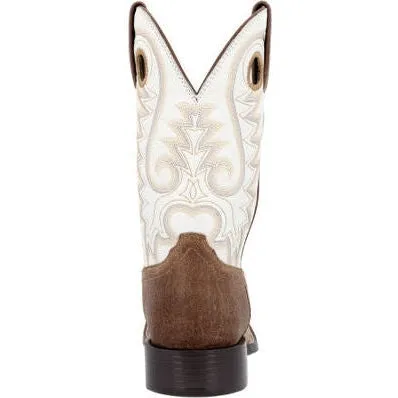 Durango Men's Westward Tan White 11" ST Work Boot -Brown- DDB0398