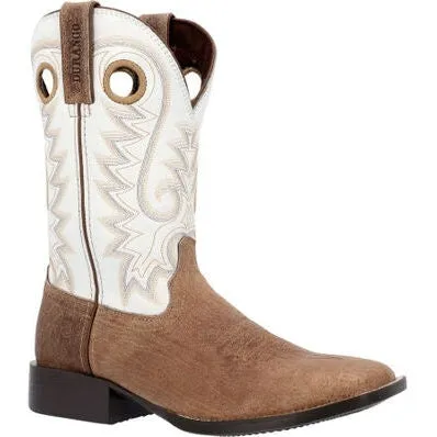 Durango Men's Westward Tan White 11" ST Work Boot -Brown- DDB0398