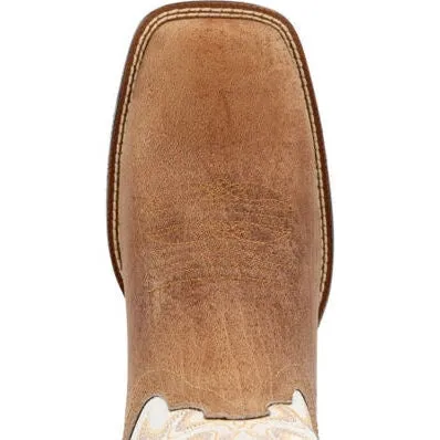 Durango Men's Westward Tan White 11" ST Work Boot -Brown- DDB0398