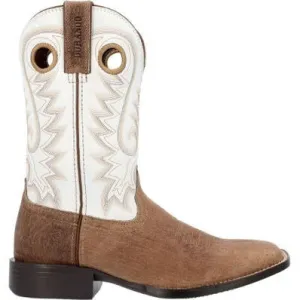 Durango Men's Westward Tan White 11" ST Work Boot -Brown- DDB0398