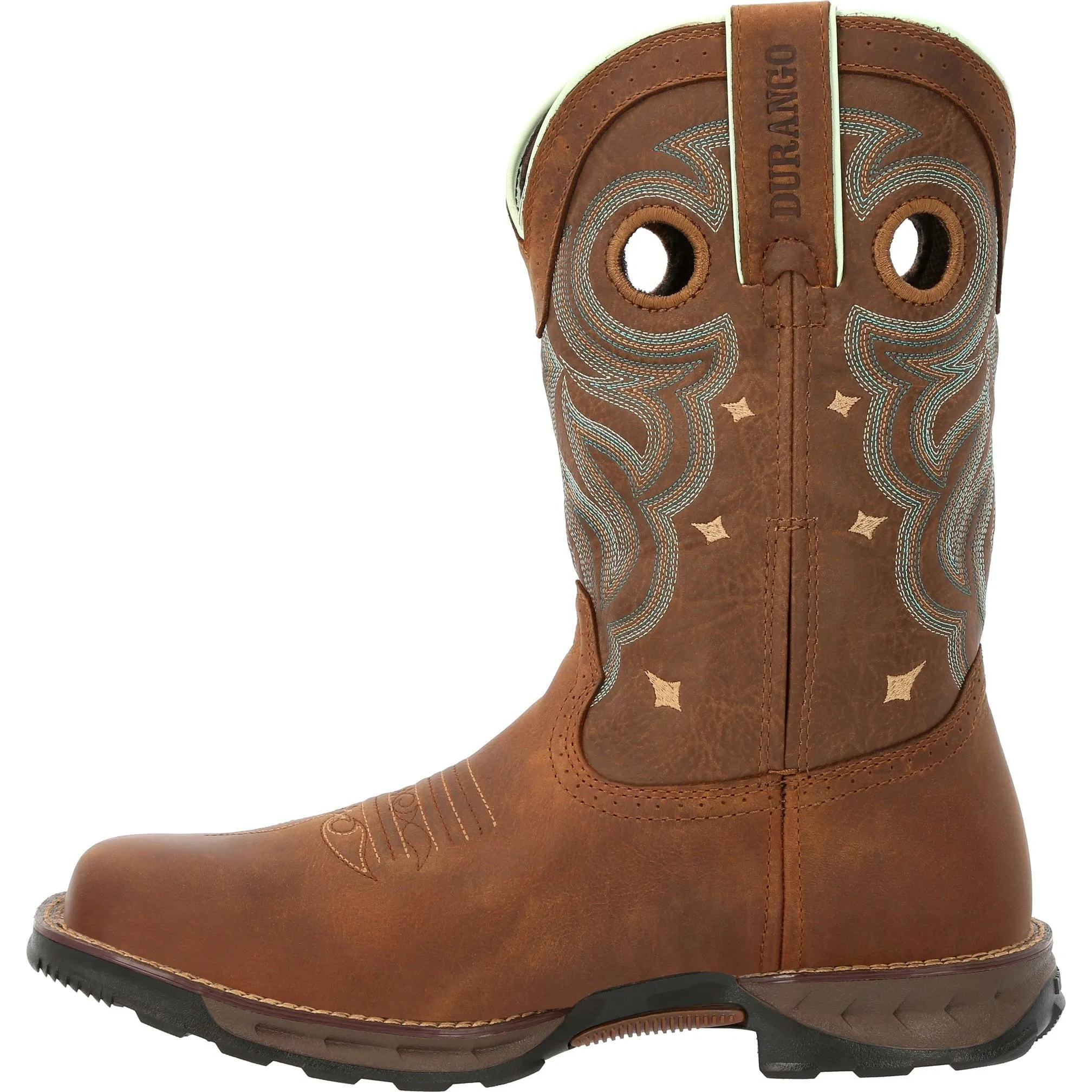 Durango Women's Maverick 10" Steel Toe Waterproof Western Work Boot - DRD0416