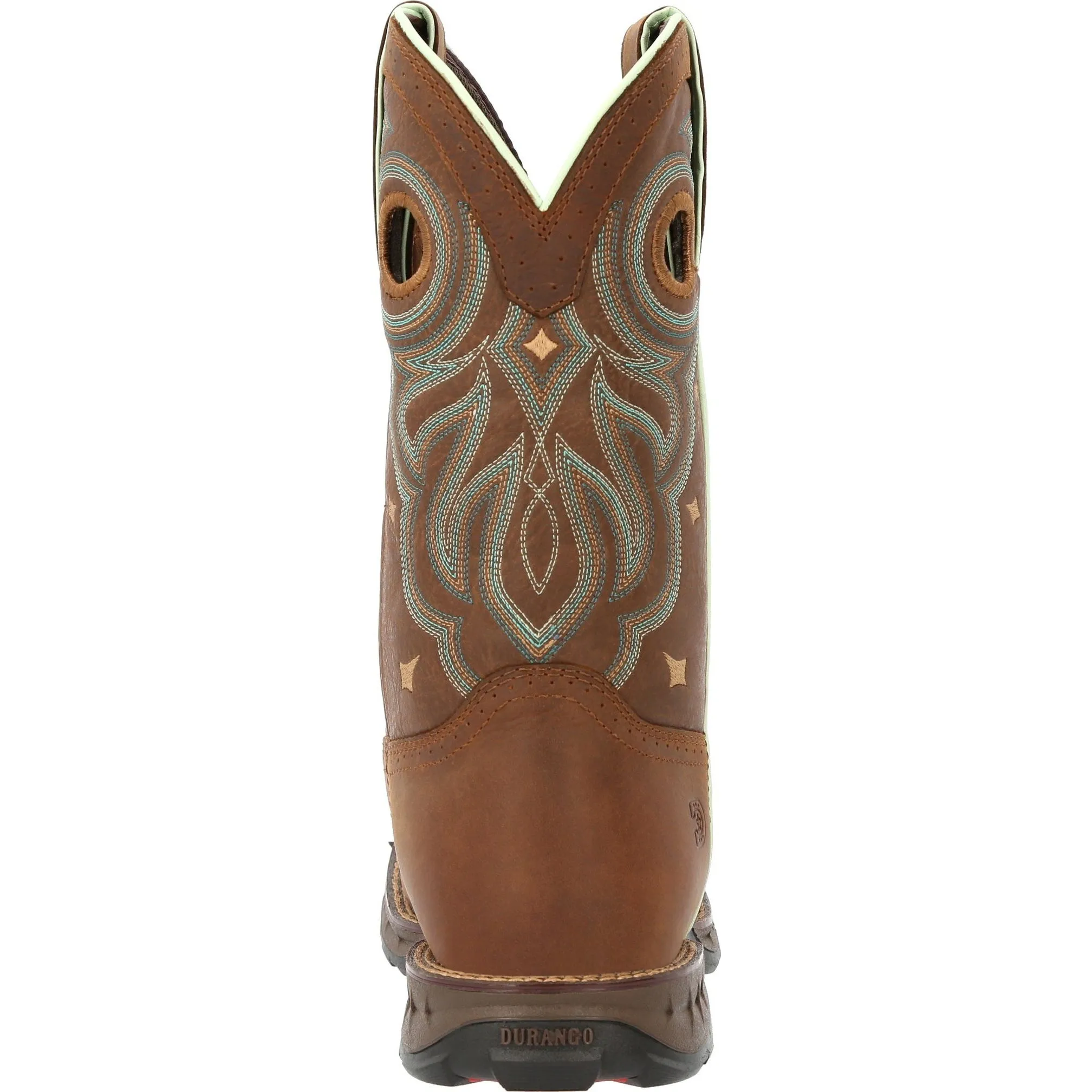 Durango Women's Maverick 10" Steel Toe Waterproof Western Work Boot - DRD0416