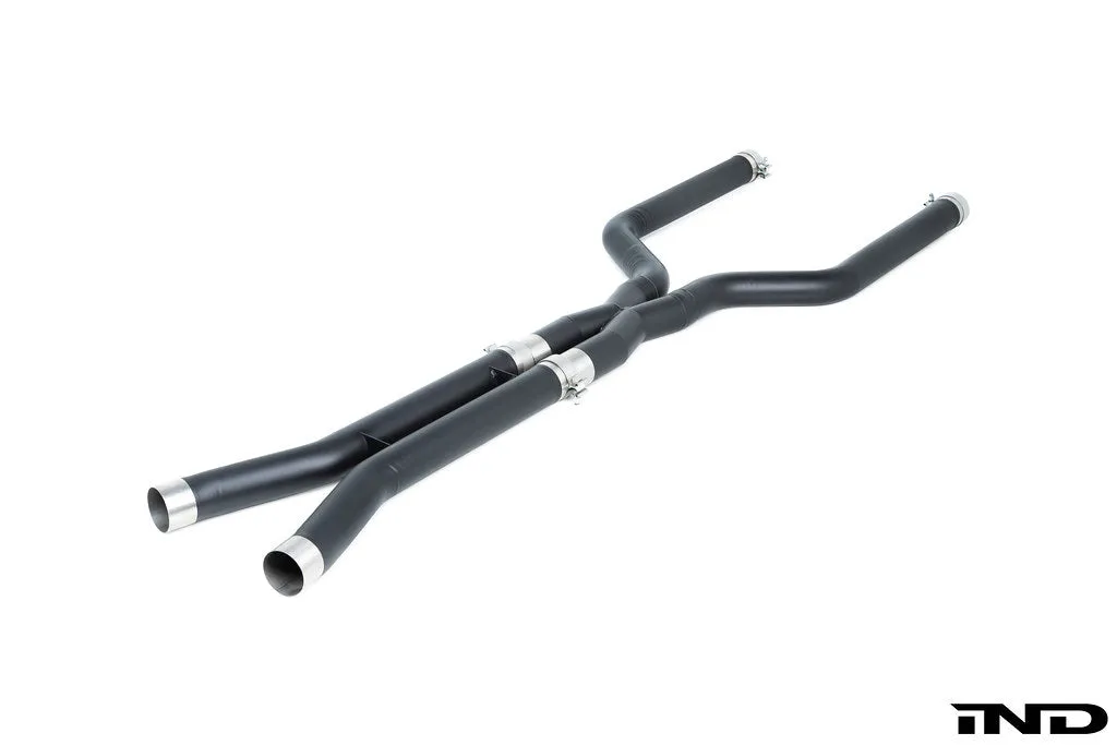 Eisenmann F95 X5M / F96 X6M Center Pipe Set - Non-Resonated