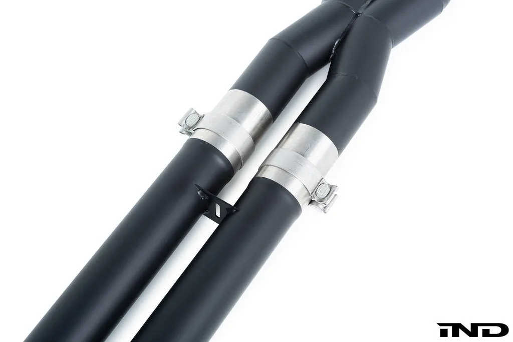 Eisenmann F95 X5M / F96 X6M Center Pipe Set - Non-Resonated