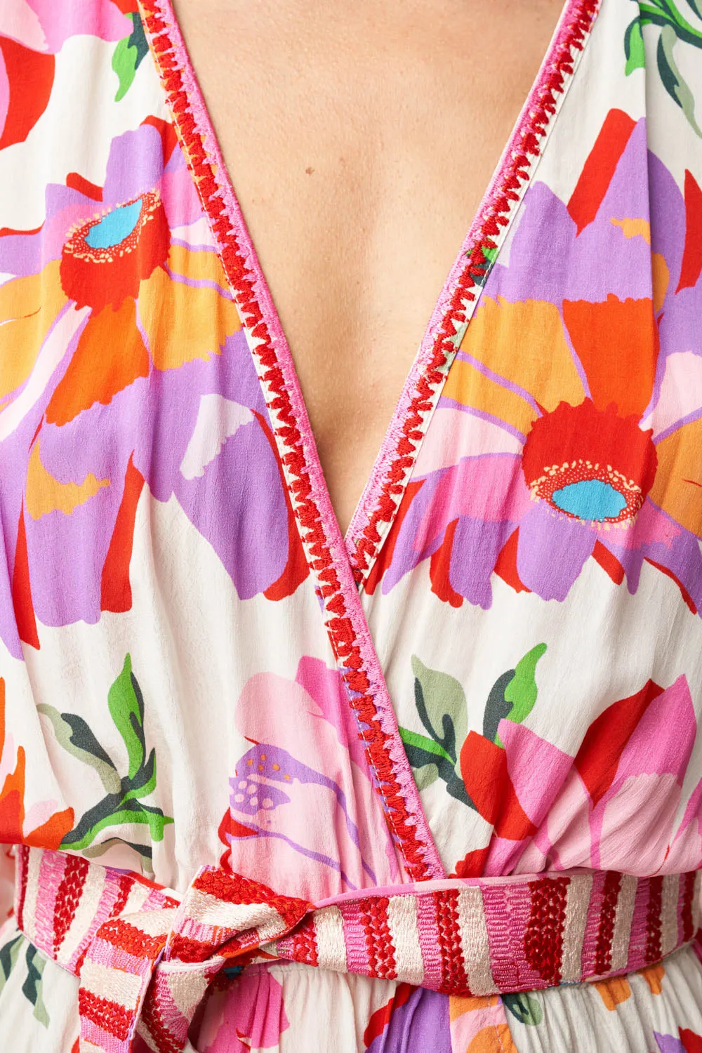 FARAJI DRESS - MEALY BIRD