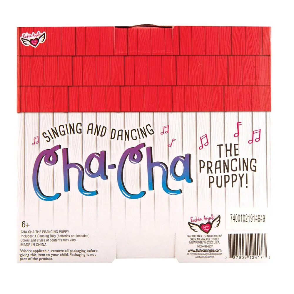Fashion Angels CHA CHA the Prancing Pup -Pink
