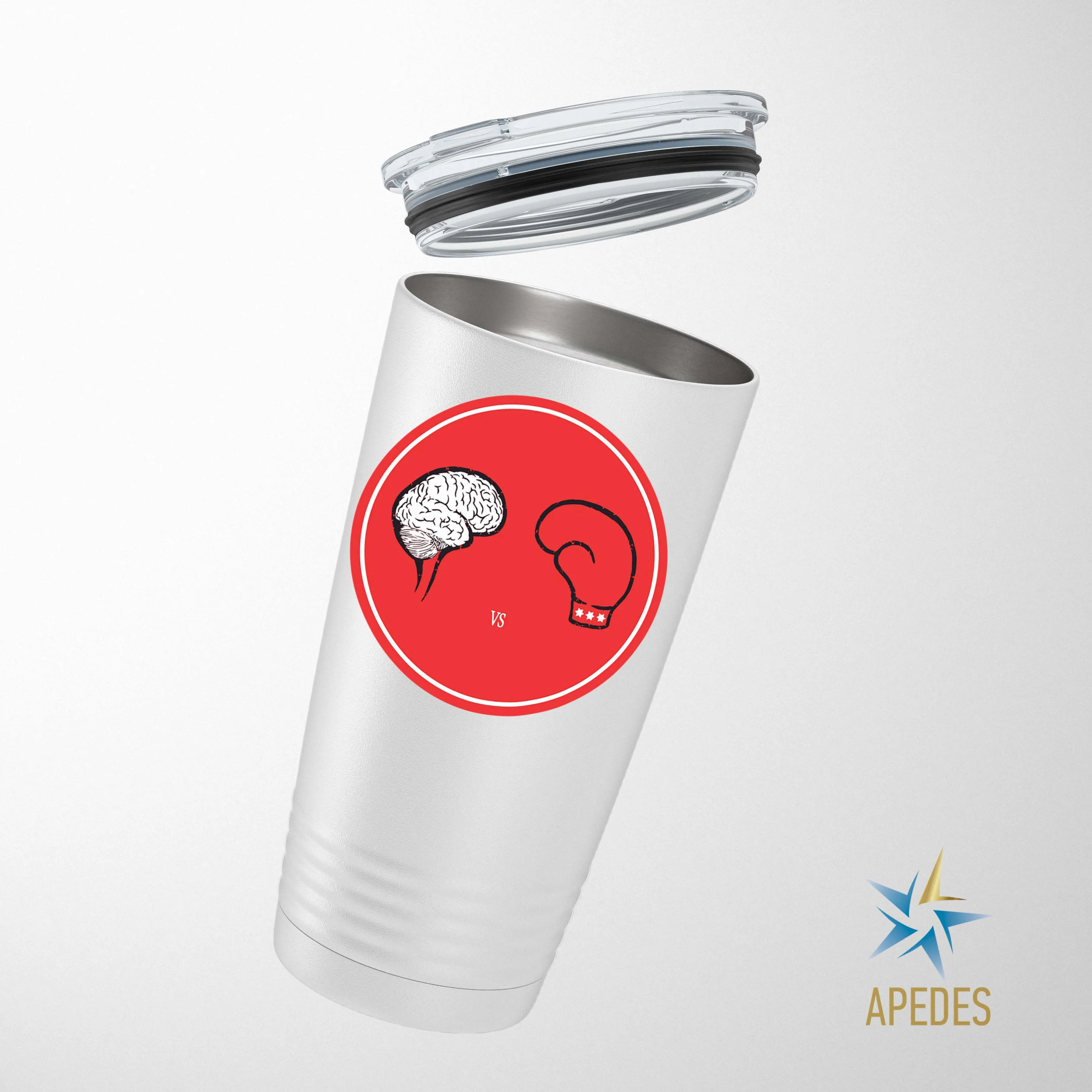 Fist Against Brain Stainless Steel Tumbler 20 OZ