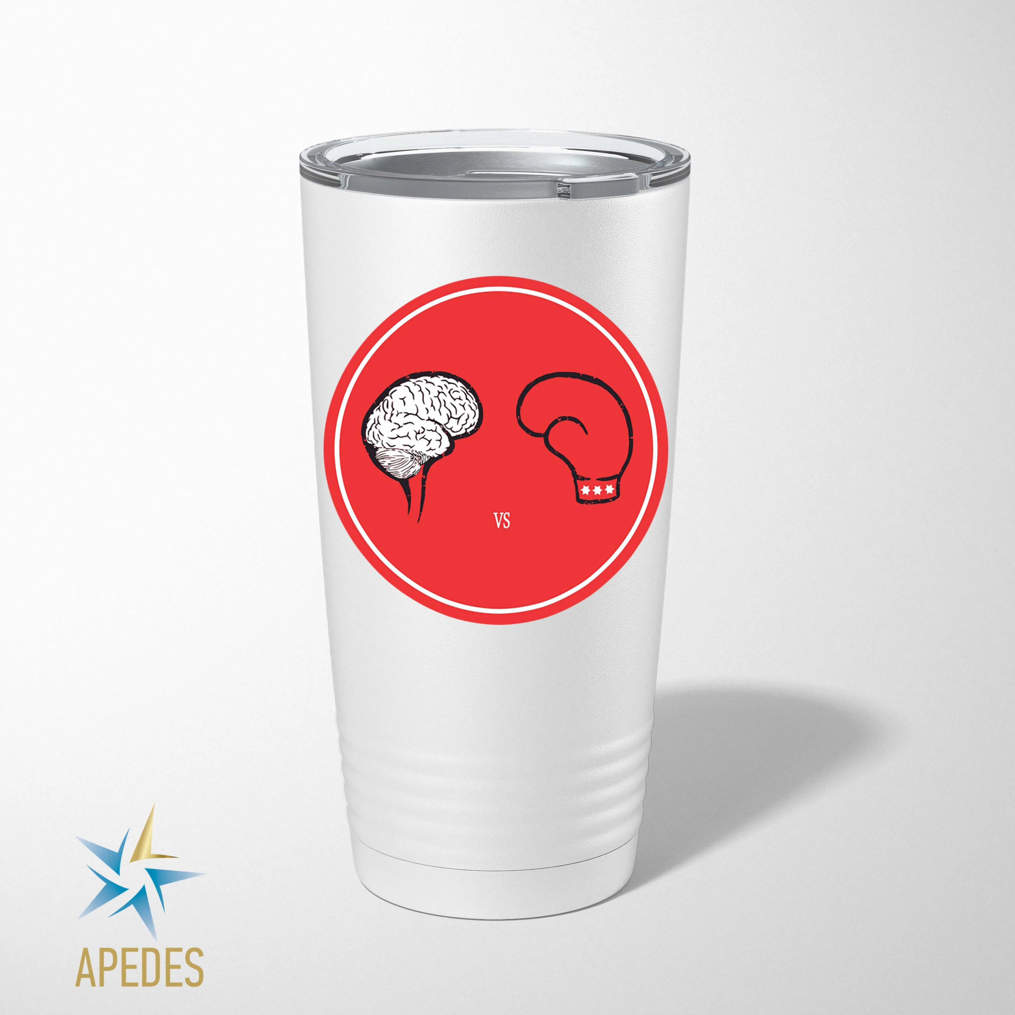 Fist Against Brain Stainless Steel Tumbler 20 OZ