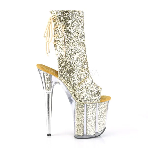 FLAMINGO-1018G  Gold Glitter/Gold Glitter