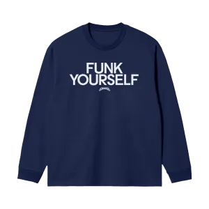 FUNK YOURSELF LONG SLEEVE (NAVY)