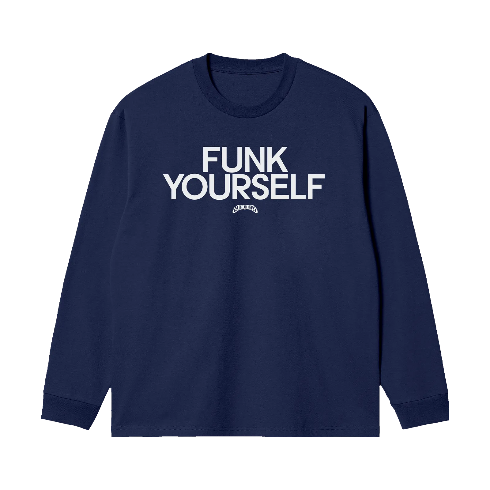 FUNK YOURSELF LONG SLEEVE (NAVY)