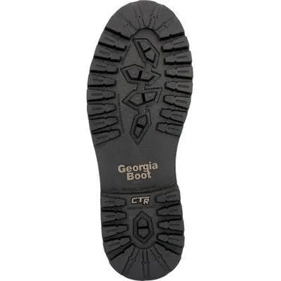 Georgia Men's Core 37 6" Steel Toe Waterproof Work Boot -Brown- GB00636