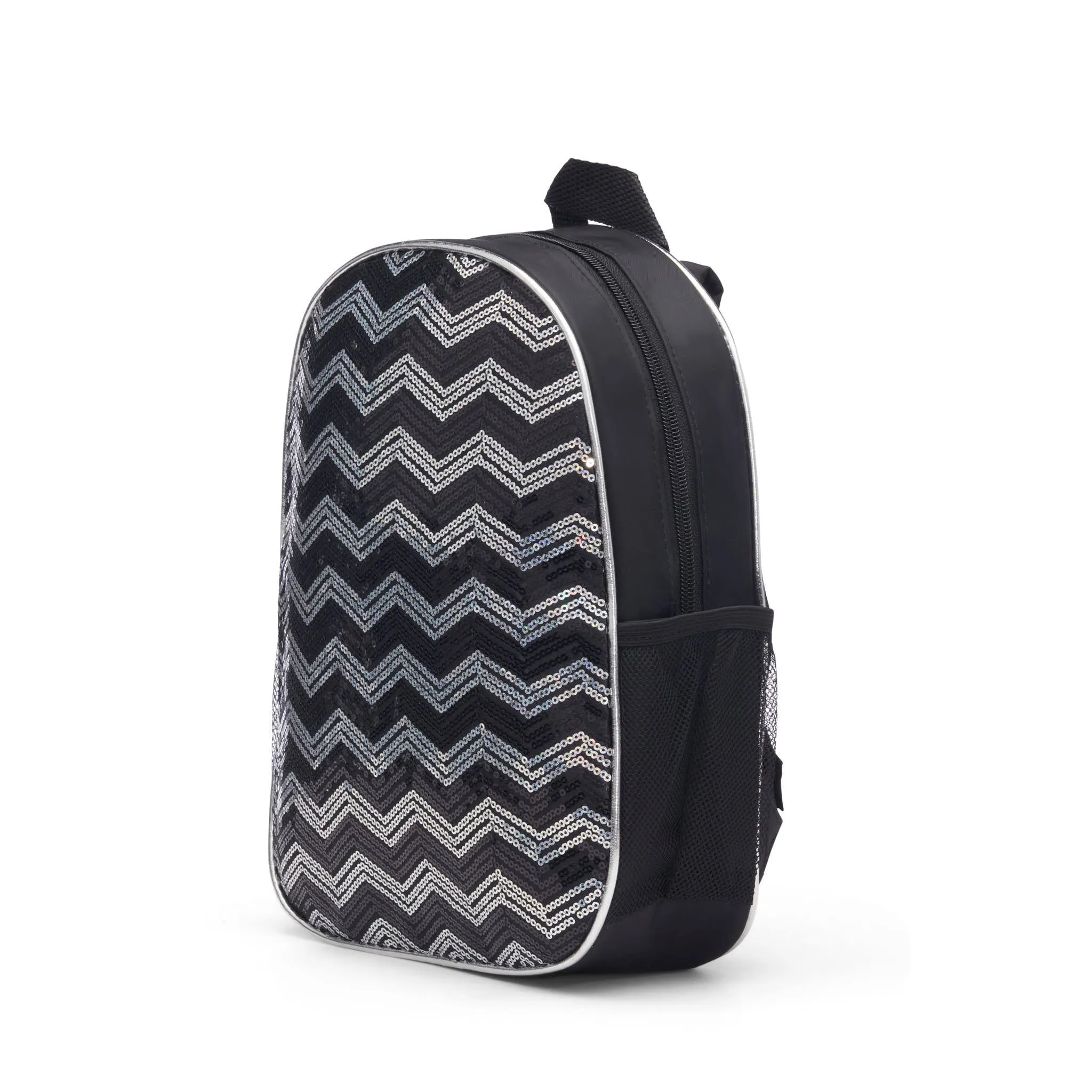 Girls Dance Chevron Sequin Backpack