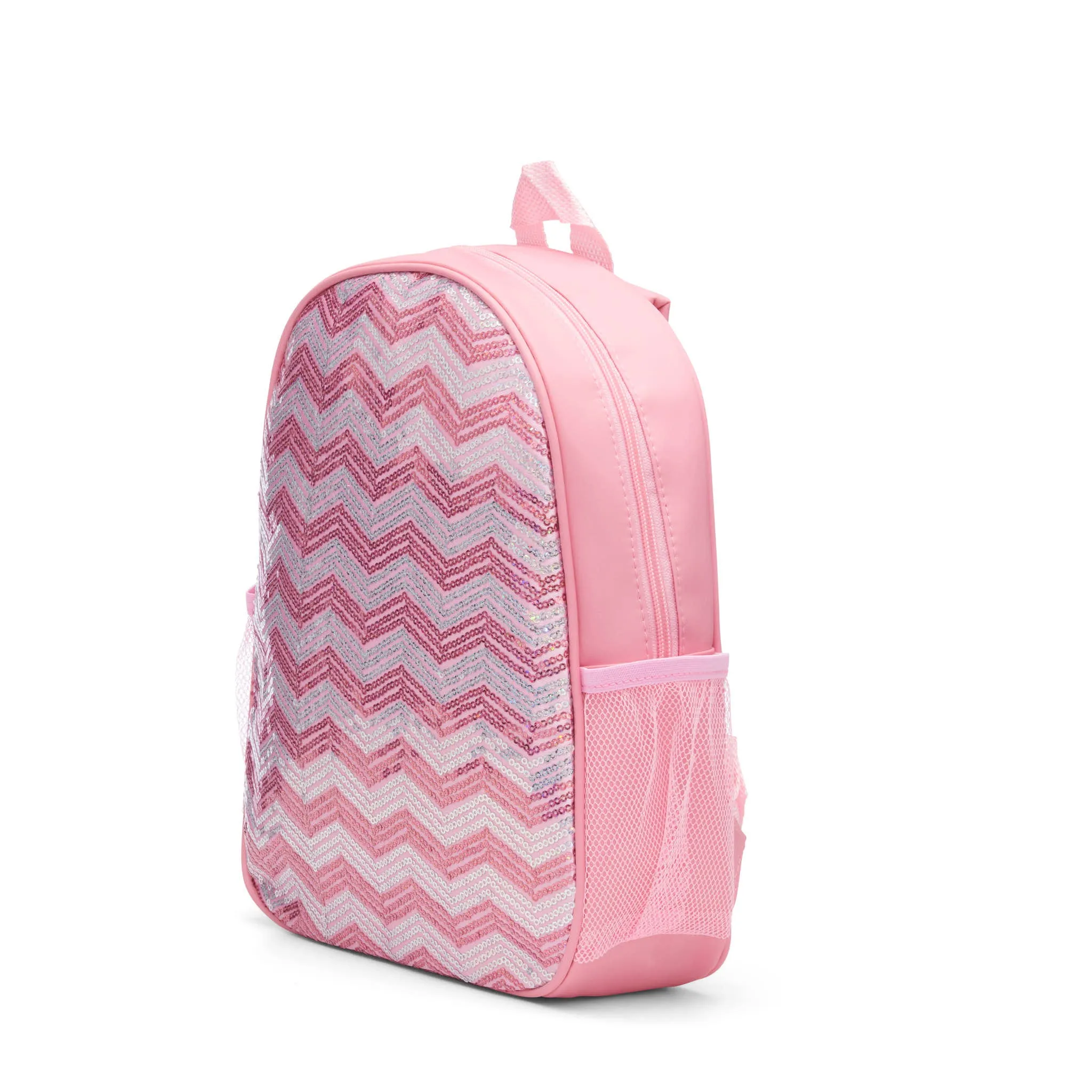 Girls Dance Chevron Sequin Backpack